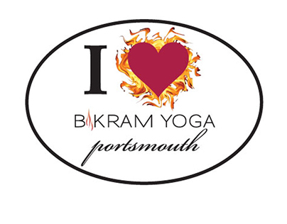 Bikram Yoga Portsmouth Bumpersticker