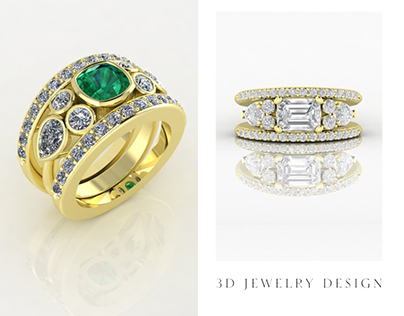 3D jewelry design Portfolio