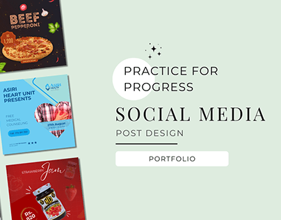 Social media post - Practice designs (Part 1)