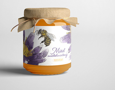 Illustrated Branding for a Honey Producer