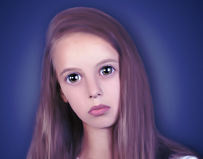 Painting made with Adobe photoshop
