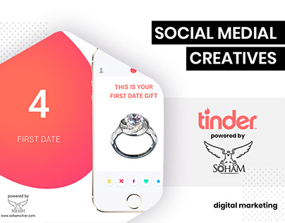 Tinder + Soham Silver Social Media Post by BrandzGarage