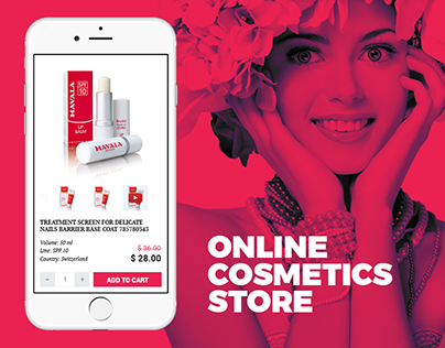 Swiss cosmetics online store.