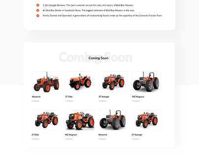 Tractor Website