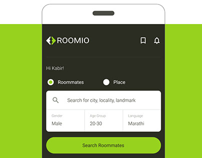 Roomio App UX/UI Case Study