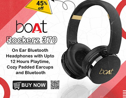 Buy BoAt Rockerz 370 On Ear Bluetooth Headphones