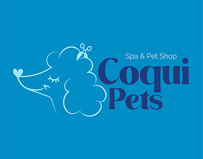 Coqui Pets - Diseño Logotipo - Grooming