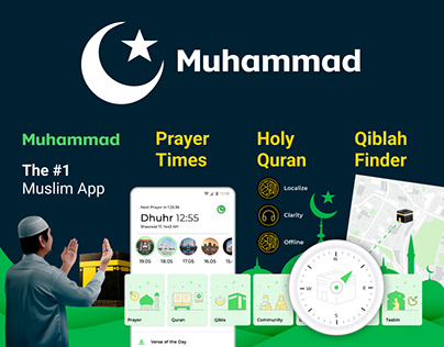 Дизайн мобильного приложения Muhammad