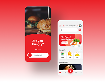 Fast food App UI