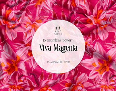 Viva Magenta - pattern collection