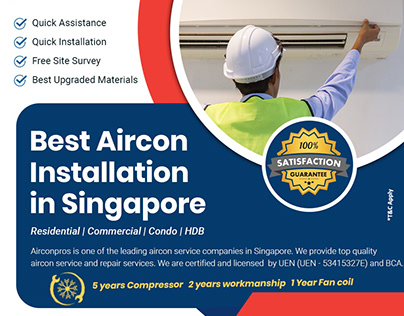 Best aircon installation in Singapore