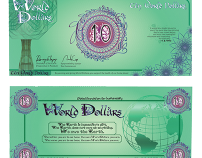 Bank Note Money Design
