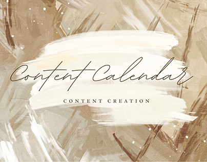 Content Creation Assignment: Content Calendar