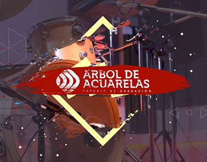 Publicidad - Estudio de grabación Arbol de Acuarelas