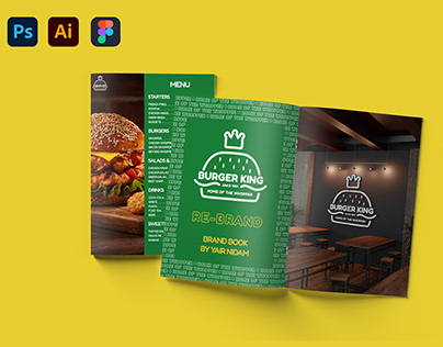 Burger King Rebrand - studential project