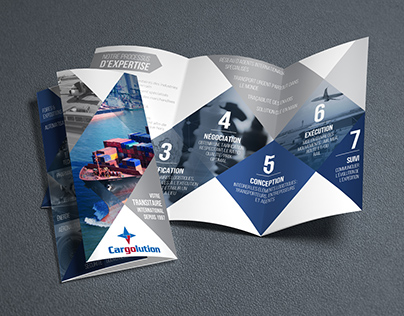 2 fold brochures for Cargolution