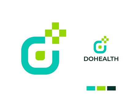 Letter D & Public Health Logo | Dohealth logo