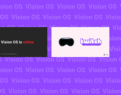 Vision Pro: Twitch Redesign