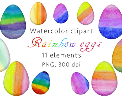 Rainbow eggs