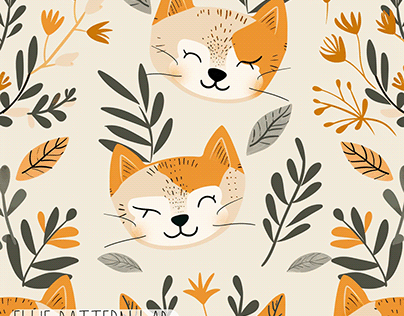 lovely cat pattern
