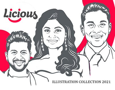 ILLUSTRATION COLLECTION 2021 FOR LICIOUS BRAND