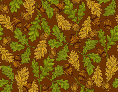 Autumn pattern design