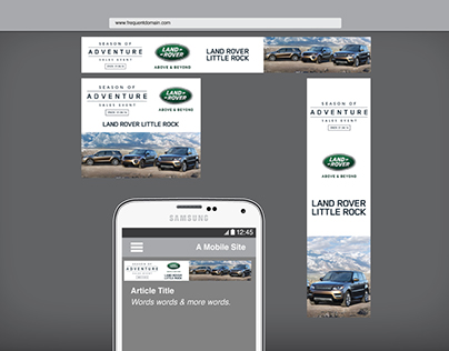 Land Rover San Antonio Digital Ads