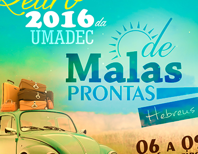 Cartaz - Retiro 2016 da UMADEC