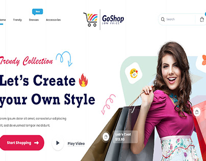 GoShop Shopping E-commerce Website
