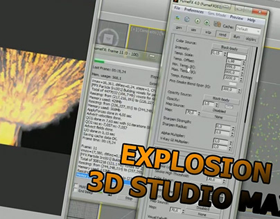 TUTORIAL | Explosion in 3Ds Max | Particle Flow