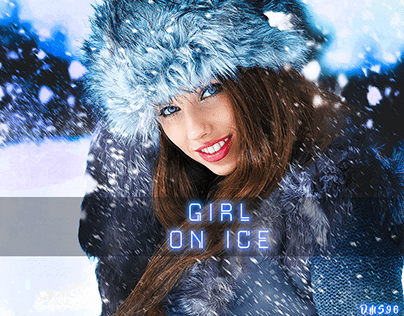 Girl on ice
