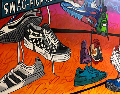 Wall of Kicks (Swag Kicks - Boardroom)