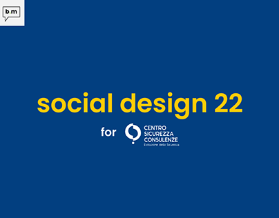 Social design 22 for Centro Sicurezza Consulenze