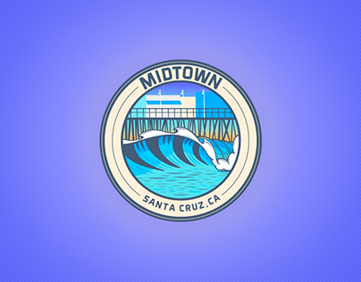 Midtown Santa Cruz badge