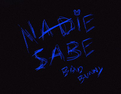 NADIE SABE BAD BUNNY | CONCEPT ART