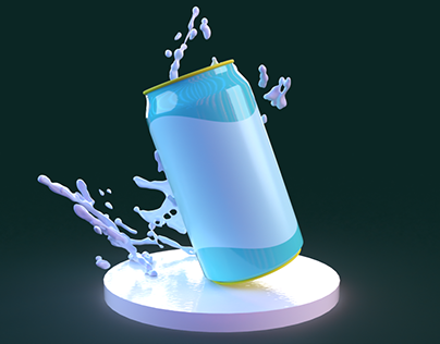 Fizzy Can | Daily 3D Challenge | Day 1