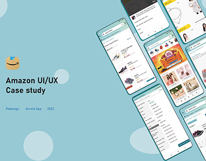 UX Design, Case Study- Amazon app
