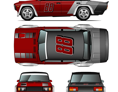 Livery for racing Lada