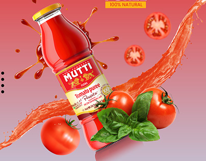 mutti tomatoes sauce Post Design