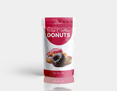 Donuts pouch design