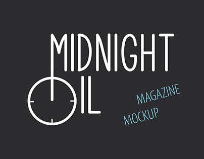 Midnight Oil Magazine Mock Up