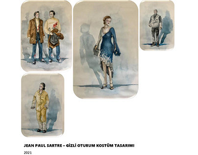 Jean Paul Sartre - No Exit Costume Design