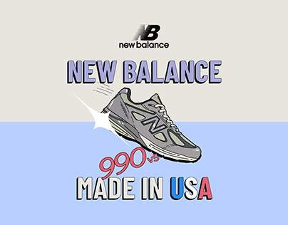 New Balance 990v5 Illustrations