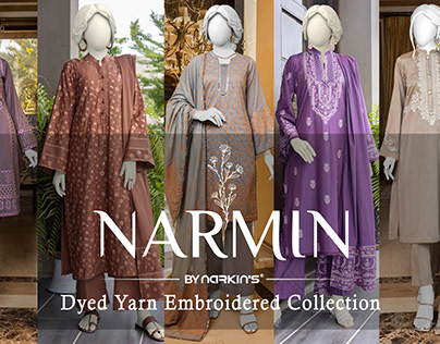 Dyed Yarn Eastern Embroidered Collection