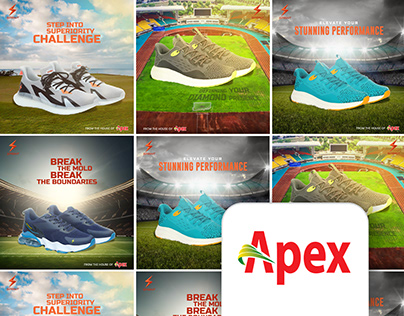 APEX Footware Ltd. Social Media Creative ads