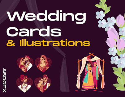 Wedding Cards & Illustratios