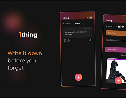 1Thing - Instant Notes App