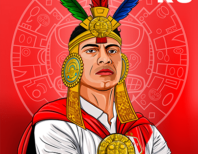 Ilustración Paolo Guerrero Inka