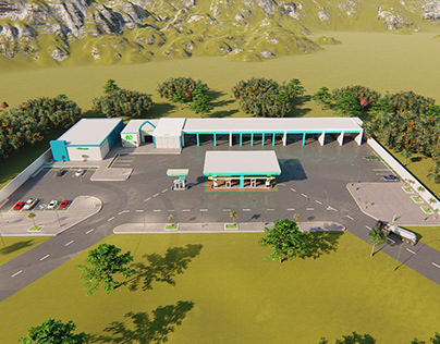 Gas station design