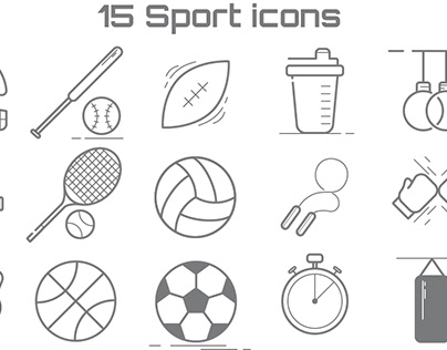 15 Sport Icons